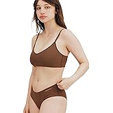 Organic Basics womens Naked Ribbed Hipster Underwear