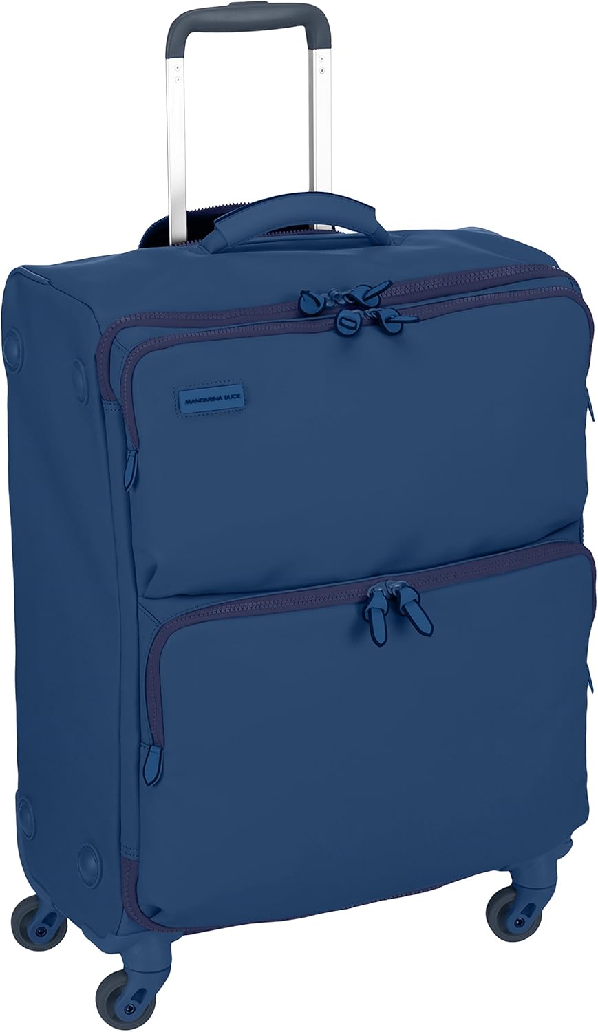 Mandarina Duck Touchduck Trolley Koffer, 60 cm, Insignia blau Amazon