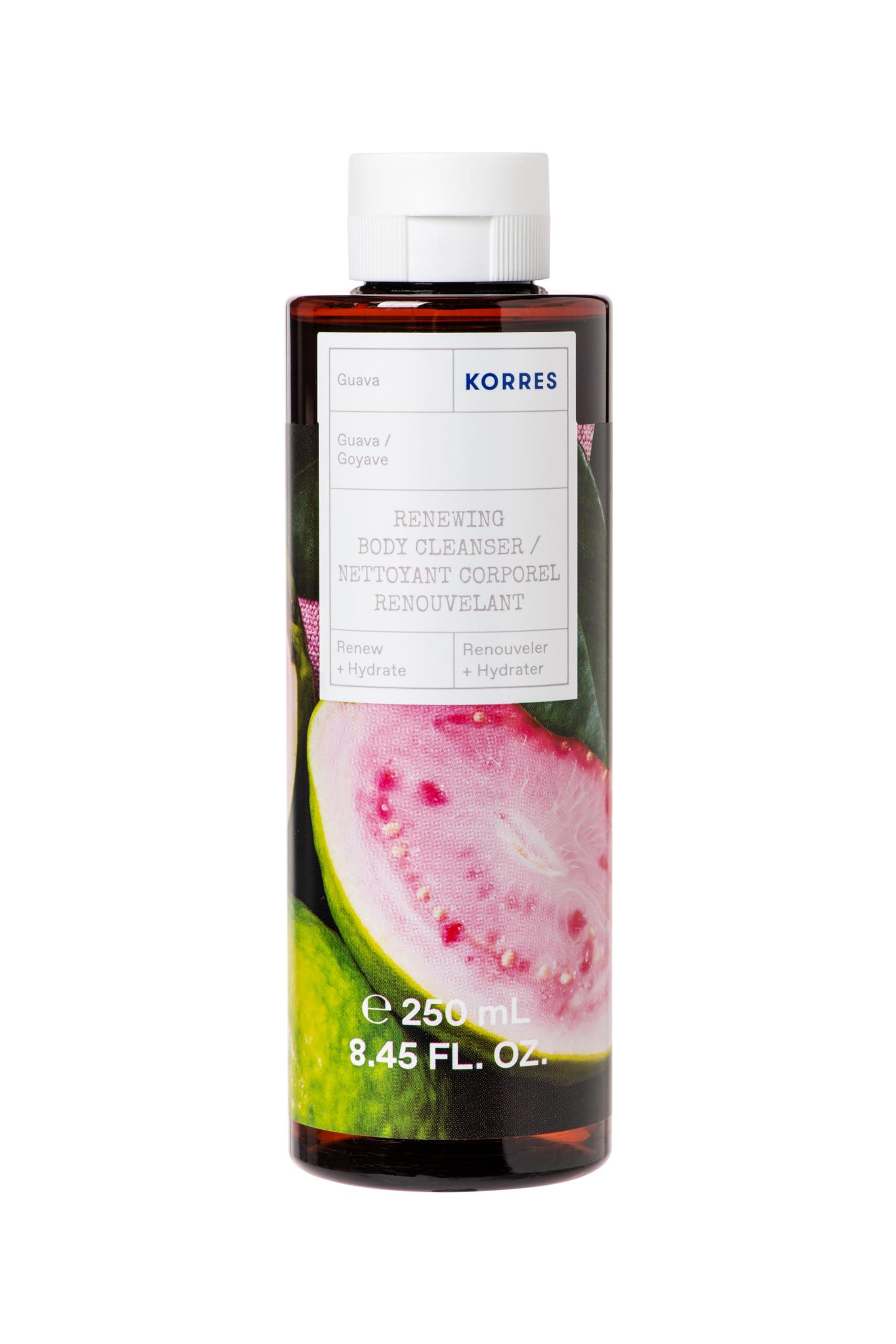 Korres,250 ml (Pack of 1) Guava Renewing Body Cleanser