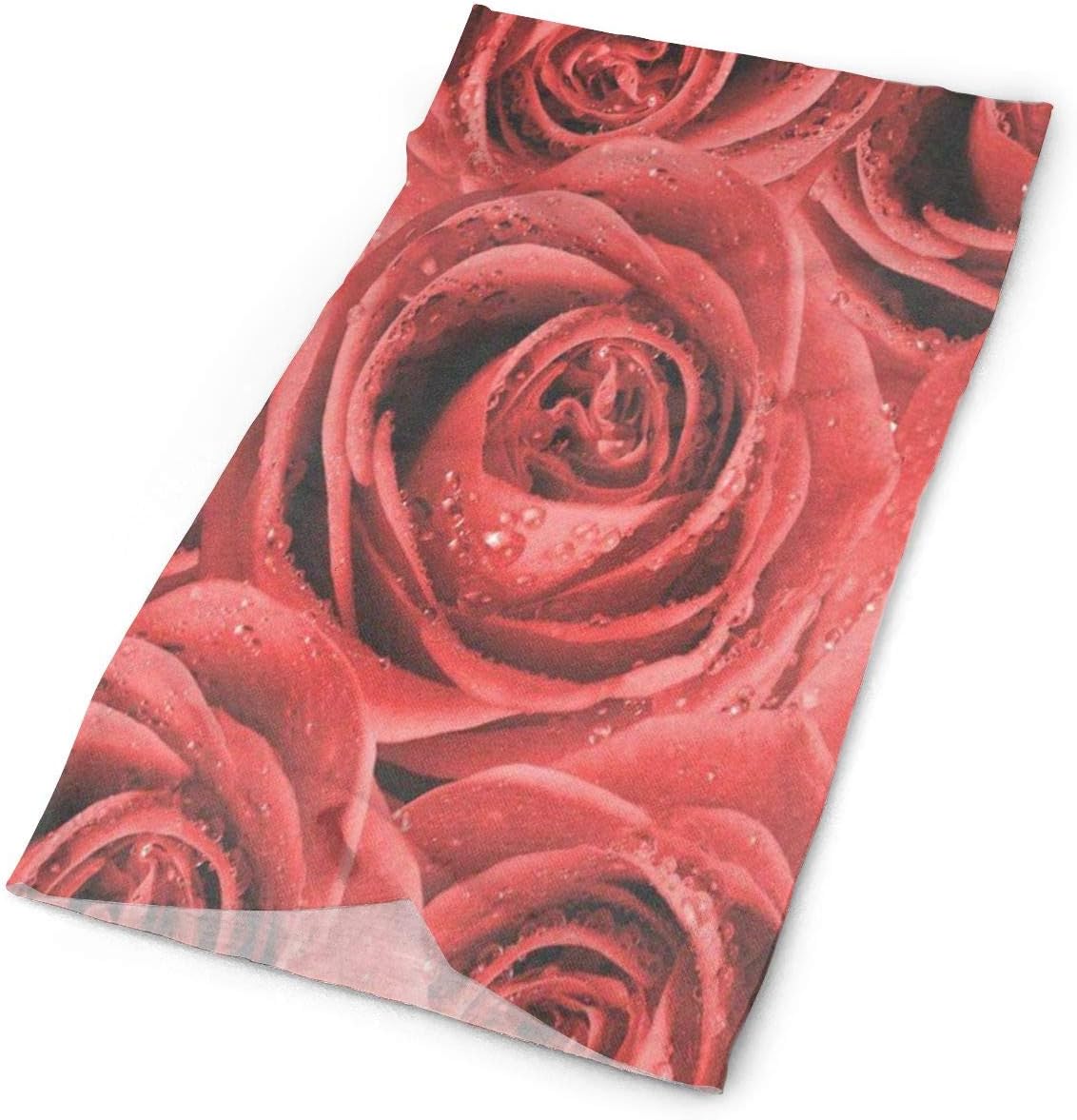 NMCEO Headband Red Roses Vintage Headwear Sport Sweatband Outdoor Activities for Boy