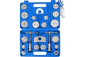 ATPEAM Brake Caliper Compression Tool Heavy Duty Caliper Compressor Kit 24PCS Brake Spreading Tool