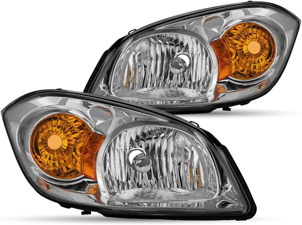 Headlight Assembly Compatible with 20052010 Chevy Cobalt