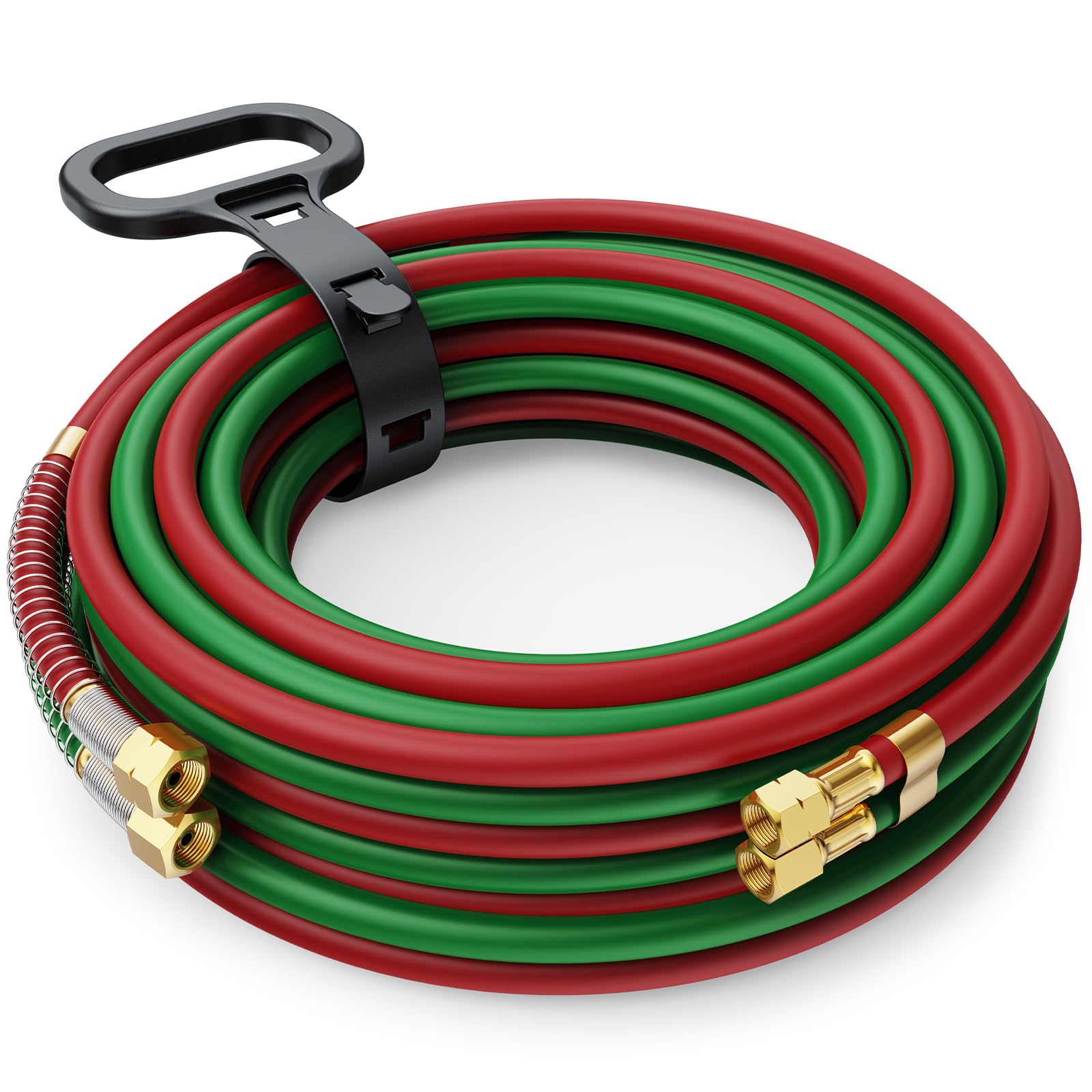 ARCCAPTAIN Oxygen Acetylene Hose, 1/4" x 50 FT with