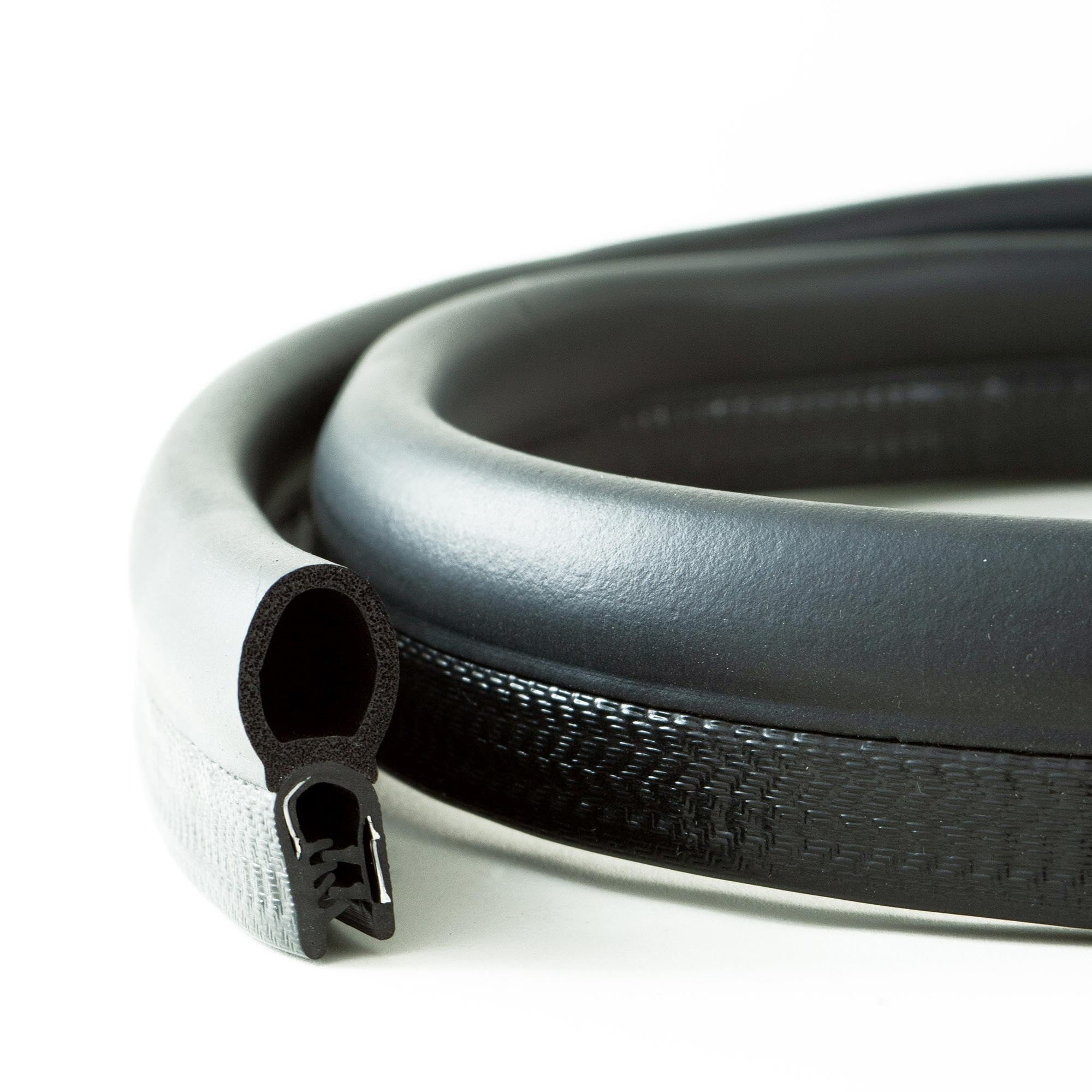 Eutras [3m] Door Seal KSD2010 Seal Profile 2.0-3.5mm - Holds Without Glue - Rubber Seal for Car Door, Boot and Tailgate - German Industrial Quality Made in EU