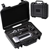 Hard Case for WOLFBOX MF100/MF50 Electric Air Duster | High-Density Protective EVA Liner | Portable Travel Carrying Organizer Storage Bag Holder for Blower Tool Accessories | Black & CASE ONLY