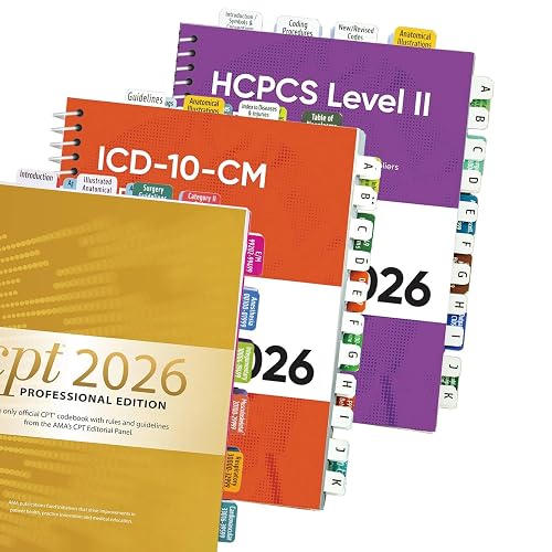 Cpt Code Index 2026 Index Tabs for CPT, HCPCS Level II Expert & ICD-10-CM, Color-Coded ...