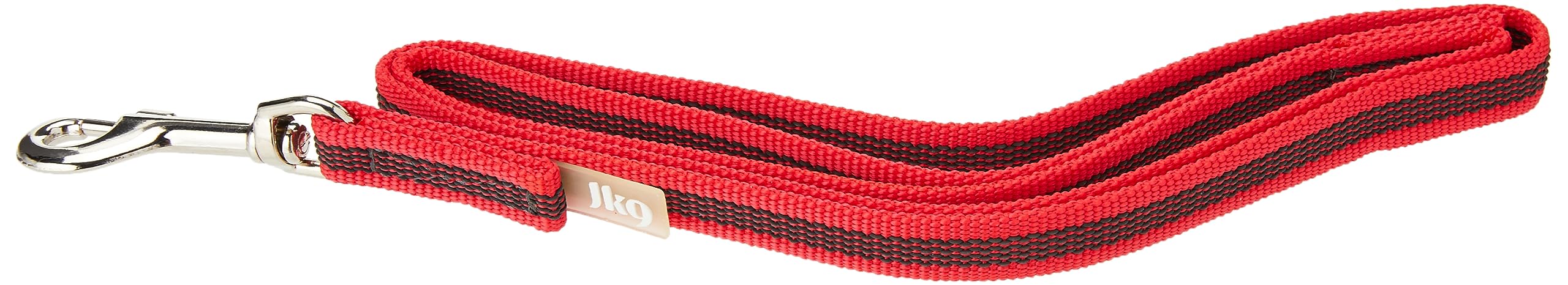 Color & Gray Super-Grip Leash with Handle, 14 mm x 1 m, Red-Gray — image 1