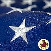 Large American Flag 10x15 FT for Outdoor or Indoor - All-Weather Heavy Duty Durable USA Flag - Fade Resistant Outside Banner Flag (10X15 FT)