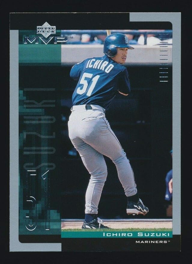 ICHIRO SUZUKI 2001 UPPER DECK MVP ROOKIE CARD RC *SEATTLE