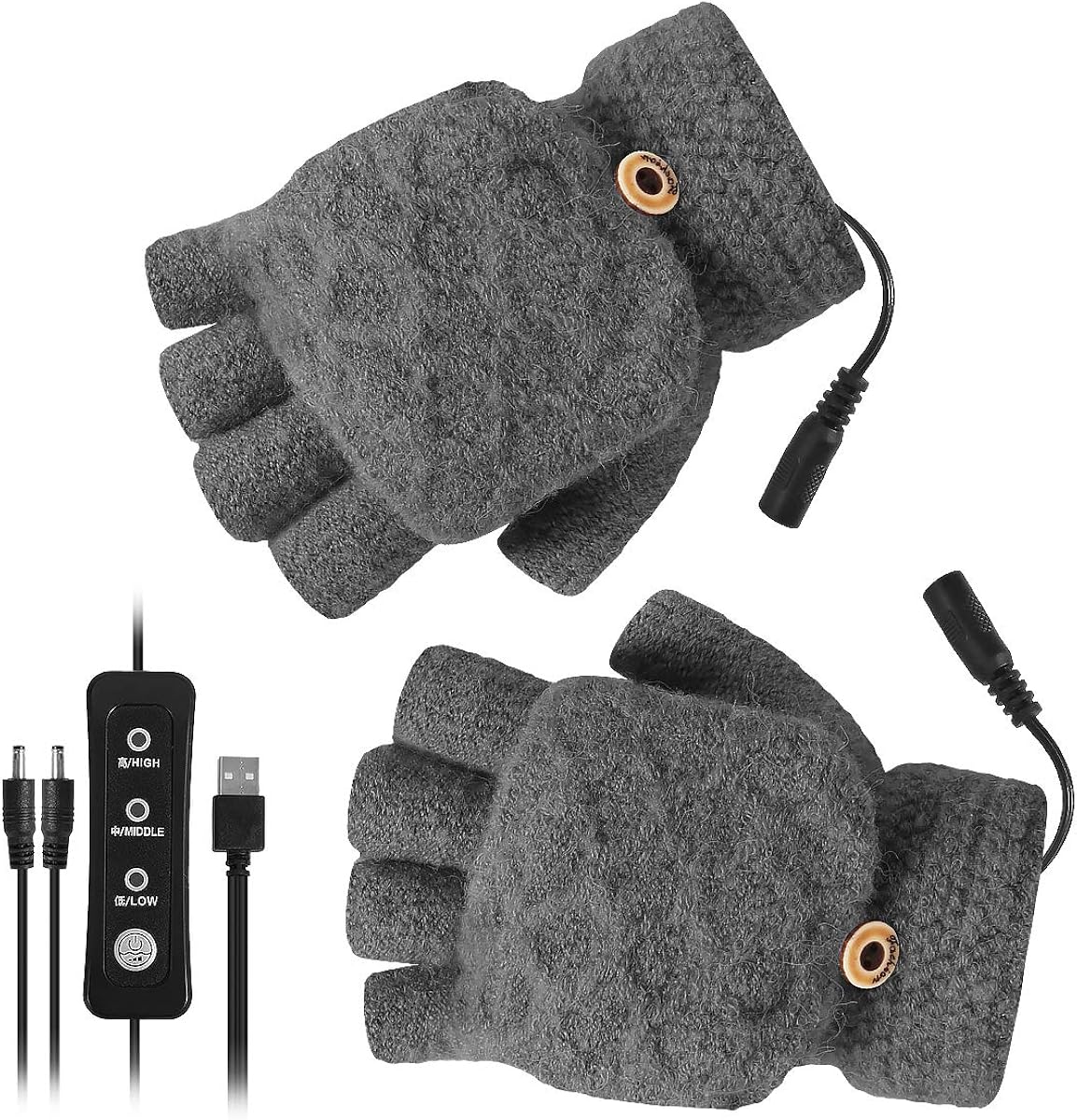 usb heated gloves amazon