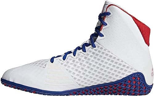 Mat Wizard Adidas Red White And Blue Wrestling Shoes Аdidas Mat