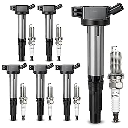UF487 Ignition Coil & 6619 Double Iridium Spark
