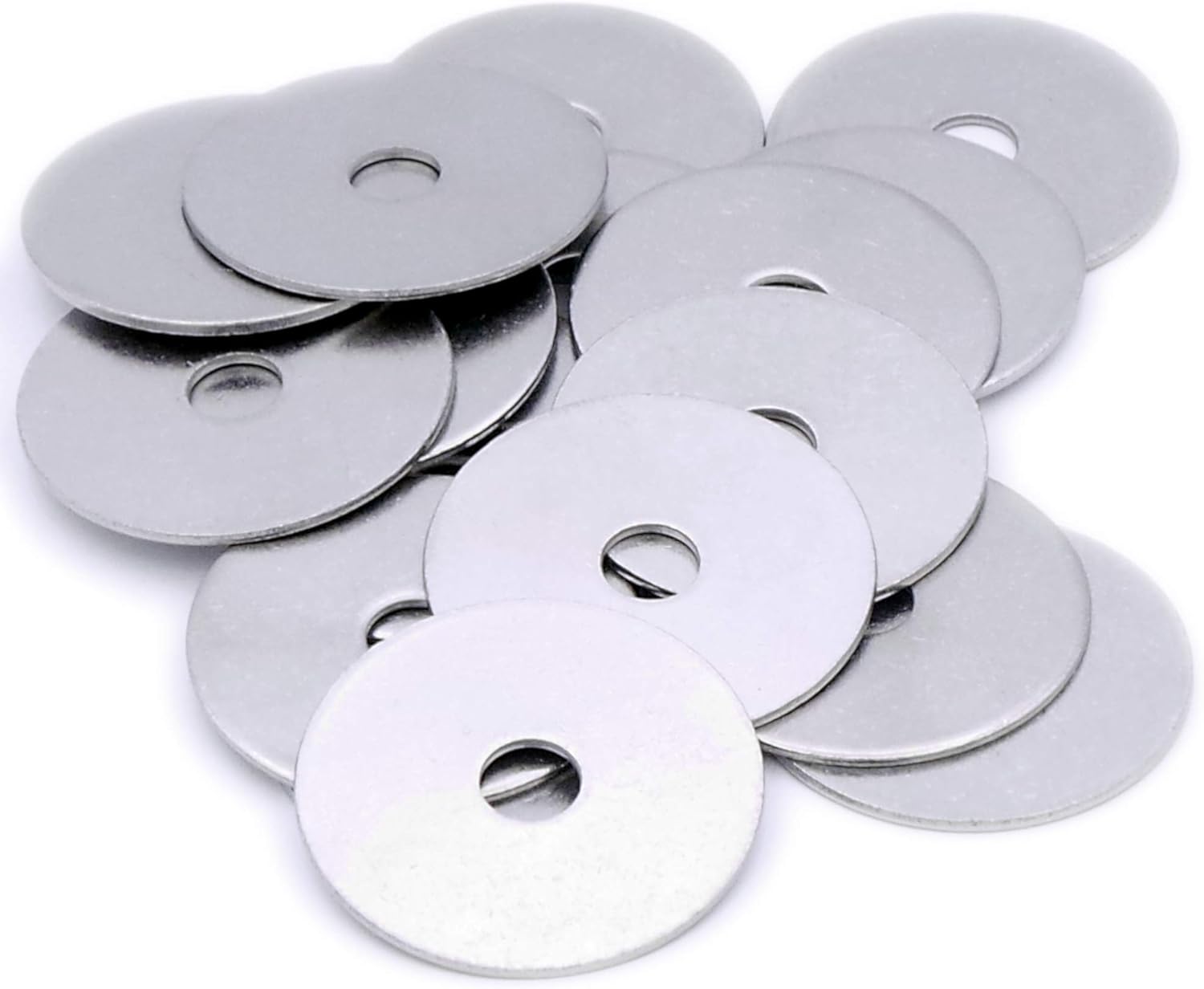 M8 (8mm x 50mm) Flat Repair Washer (Large OD) - Stainless Steel (A2) (Pack of 10), Silver, M8 x 50 (A2) - Image 3