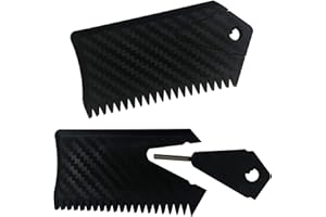 Rokia R Surf Wax Comb 2PCS Wax Comb + Fin Key Surfboard Paddleboard Maintenance Cleaner Tool