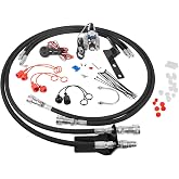 Third Function Valve Kit Compatible with Kubota L2501 L3301 L3901 Tractors with LA525 Loader, L3200 L3800 with LA524 Loader