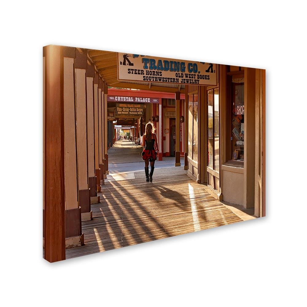 Trademark Marca Fine Art Tombstone prostituta decoración de la ...