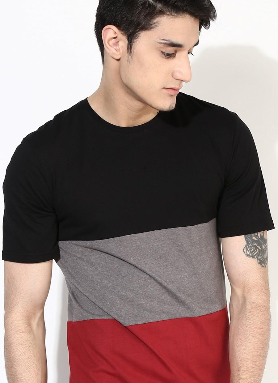 veirdo men's cotton t-shirt (tsh_17bam_p_black)