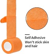 Sagafly Vet Wrap 12 Pcs 5cm x 4.5m Self Adherent Bandage cohesive tape view 3