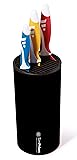 SimPrium - Black Universal Cylinder Knife Block