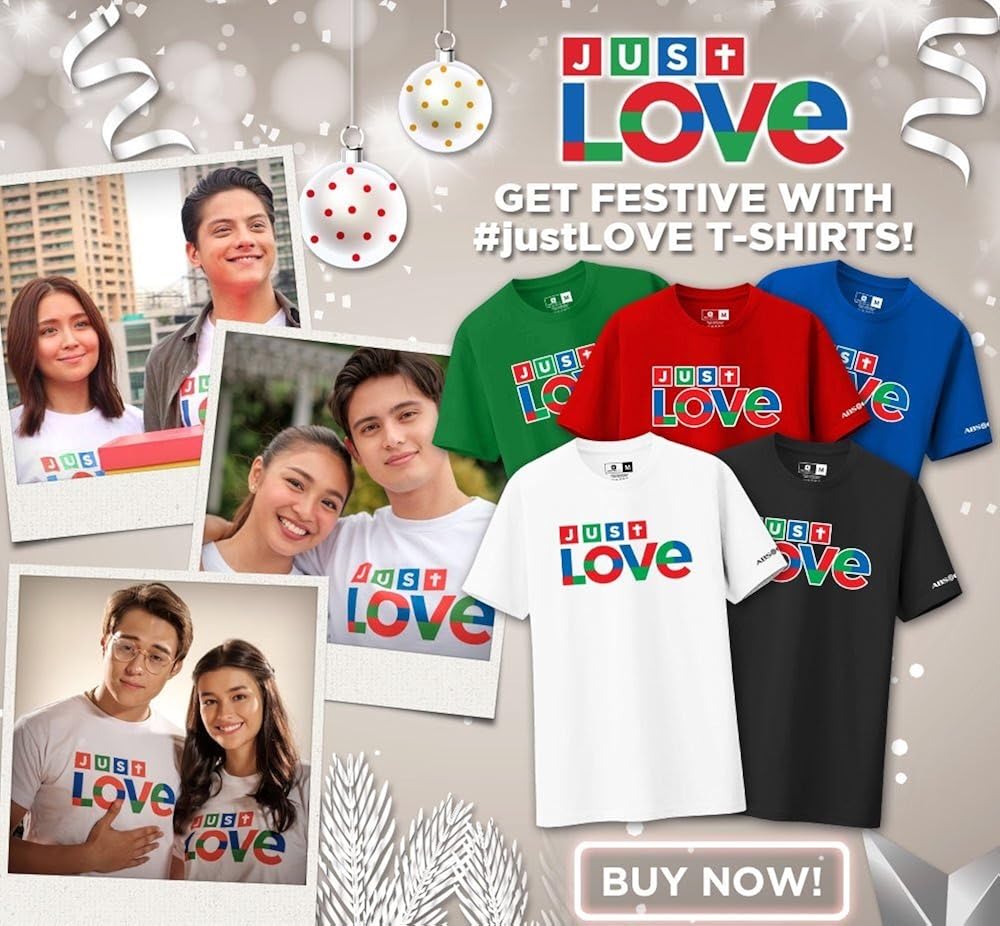 T-shirt (ABS-CBN ... TFC love official Just SID) Christmas