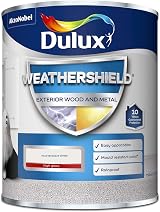 Dulux Weather Shield Exterior High Gloss Paint Pure Brilliant White 750 ml view 2