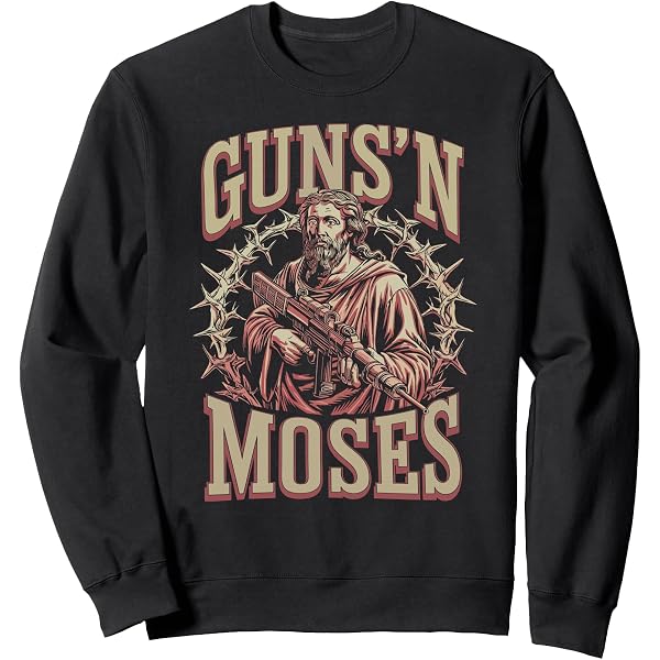 Amazon.com: Guns N Moses, Religious Christian Bible Moses Gun