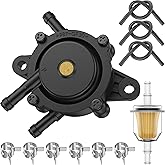 Fuel Pump for Briggs and Stratton 808492 808656 Mikuni: Pulse Vacuum Lawn Mower Golf Cart Fuel Pump Small Engine Parts for Kohler John Deere Cub Cadet Kawasaki Ezgo Club Car Yamaha Toro Honda Predator