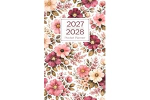 2027-2028 Pocket Planner: 24-Month Monthly Organizer from January 2027 to December 2028