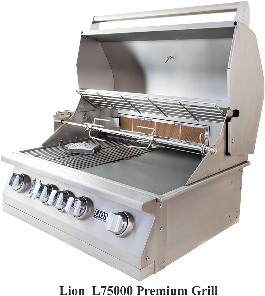 Review LION L75000 Built in Premium BBQ Liquid Propane Grill