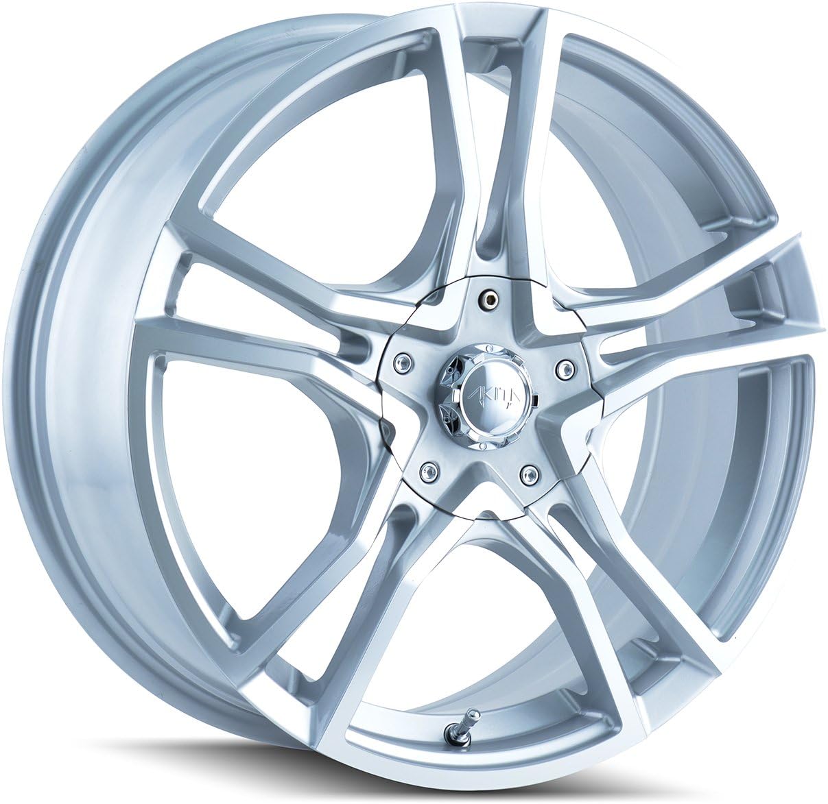 Akita AK85 485 Hyper Silver Wheel with Machined Face (17x7"/5x112mm)