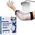 Blue Shoe Guys Reusable Waterproof Picc Line Sleeve Cover For Upper Arm, L/XL for Proper Wound Protection Picc Line Shower Cover and Waterproof Sleeve Protector for IV, Shower sleeve for Upper Arm