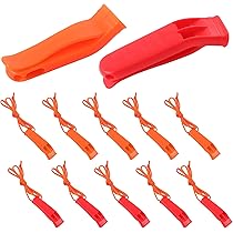 Fzyisw Sifflets En Plastique Colorés, Lot De 60 Sifflets De Sport