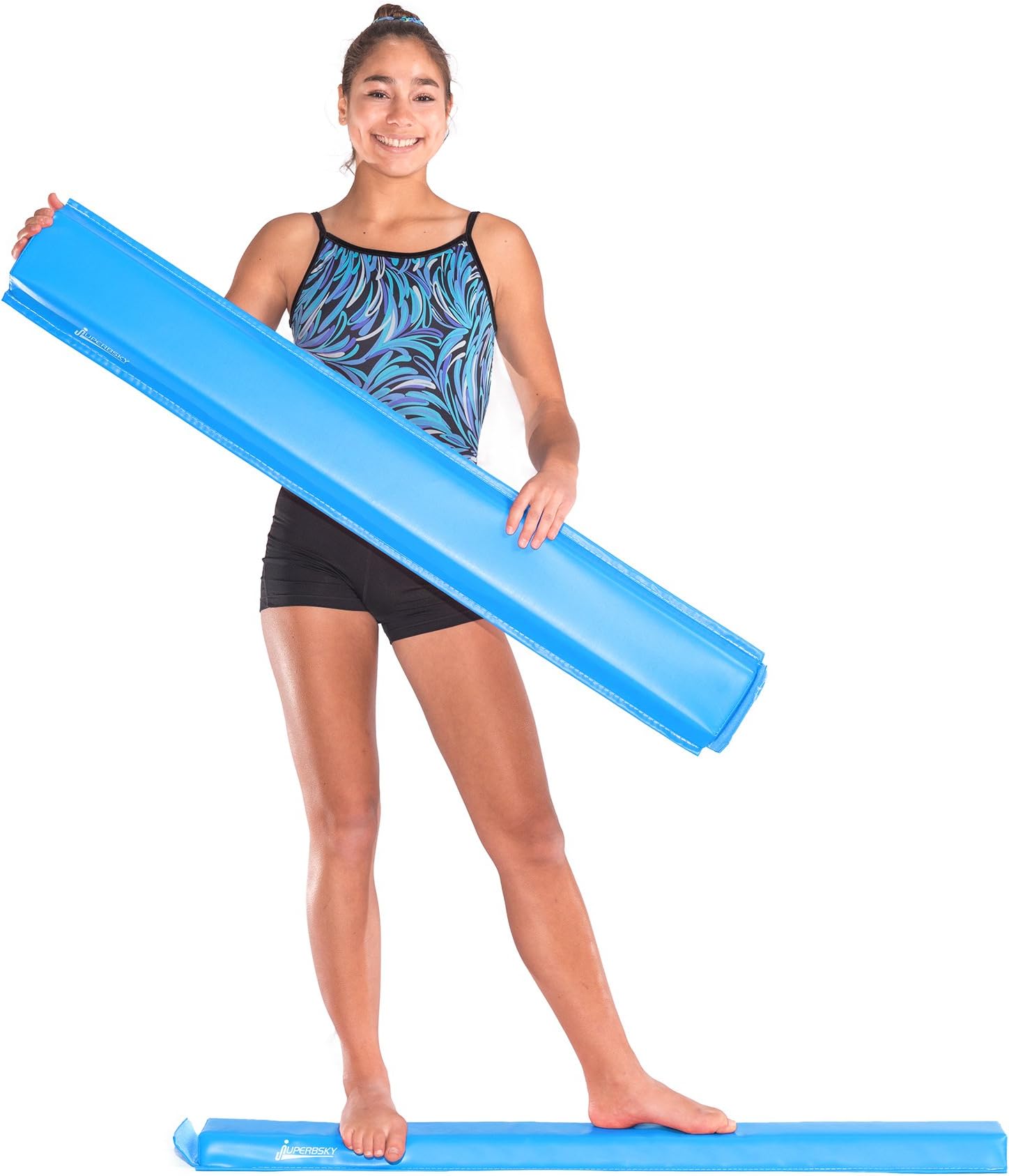 juperbsky Balance Beam for Kid's Practice - Gymnastics Equipment for Teens Hone Skills at Home
