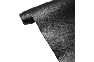 Self-Adhesive Litchi Pattern Leather Repair Patch Tape Stick Cover for Car Seat Cushion Armrest Box Dashboard Sofa Couch Gami