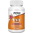 NOW Foods Supplements, Eve™ Women's Multivitamin with Evening Primrose, Cranberry, Green Tea, Horsetail Silica & CoQ10, 90 Softgels