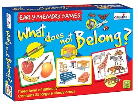 Creatives What Does Not Belong Card Game (Multi-Color)