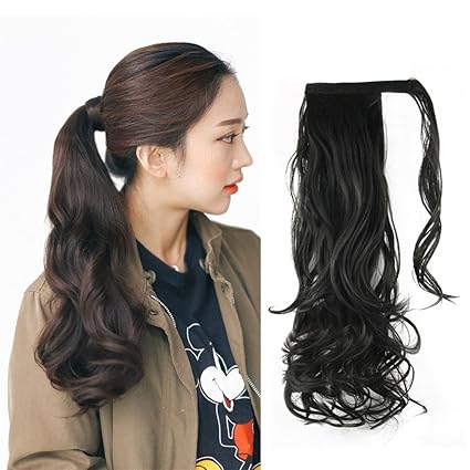 Synthetic Ponytail Hair Extensions Remeehi 24 Body Wave Wrap