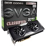EVGA GeForce GTX 780Ti 3GB GDDR5 384-Bit Dual-Link DVI-I DVI-D HDMI DP SLI Graphics Card 03G-P4-2888-KR