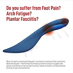Walkhero Plantar Fasciitis Insoles, High Arch