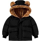 BFUSTYLE Baby Coat 6M-5T Winter Clothes Toddler Boy Girl Jacket Infant Fleece Outerwear with Hooded