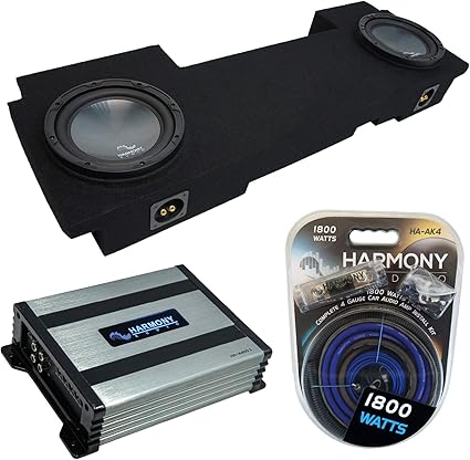 dual underseat subwoofer