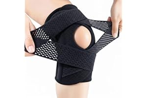 Bareform Meniscus Brace Original,Knee Brace with Side Stabilizers for Meniscus Tear, Breathable Compression Knee Support for 