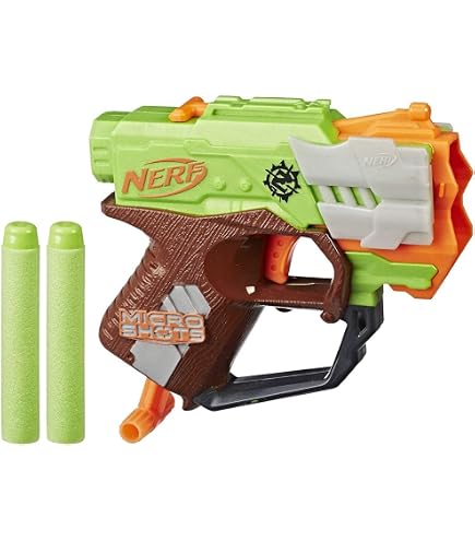 Amazon.com: Nerf MicroShots Zombie Strike Crosscut Blaster : Toys