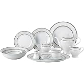 Lorenzo Sirena 57-Piece Dinnerware Set, Service for 8