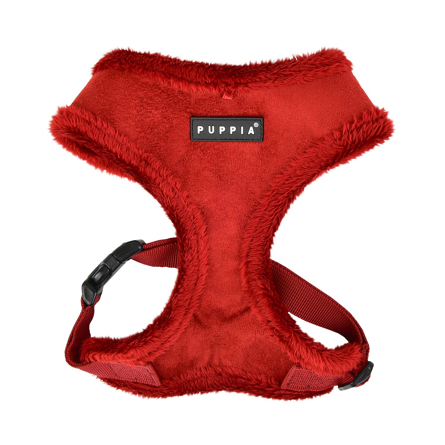 Puppia Terry Harness Wine M Harness for Dogs - 60 g