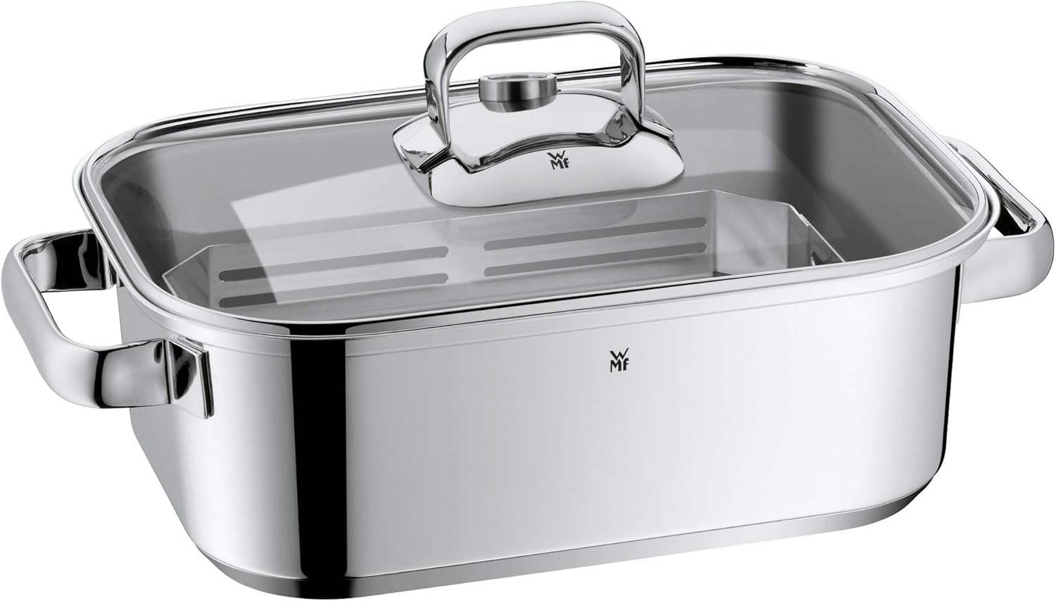 WMF Vitalis Compact steam cooker/roaster, with glass lid, cooking