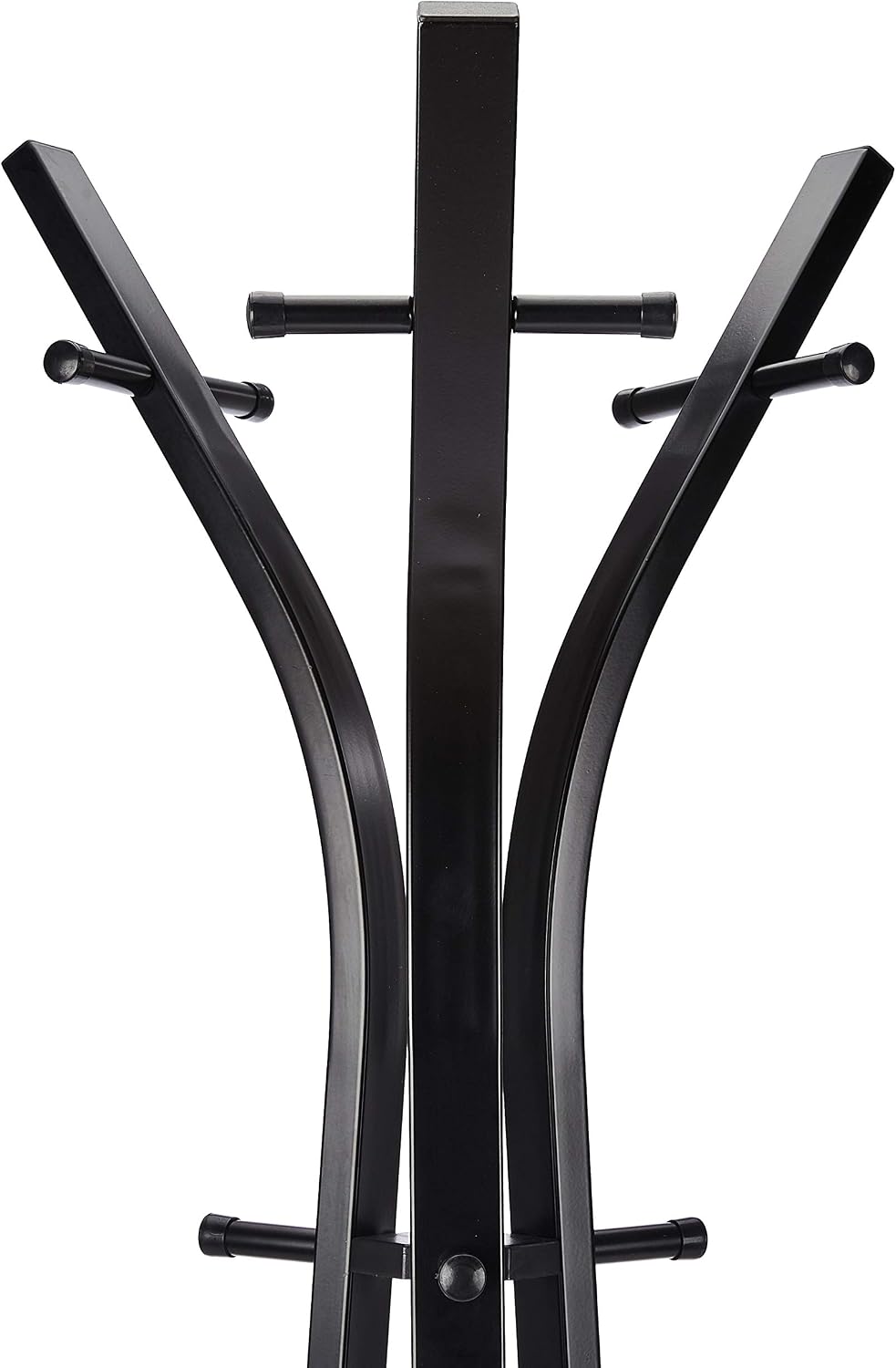 Amazon Basics Standing Metal Coat and Hat Rack - Black - Image 3