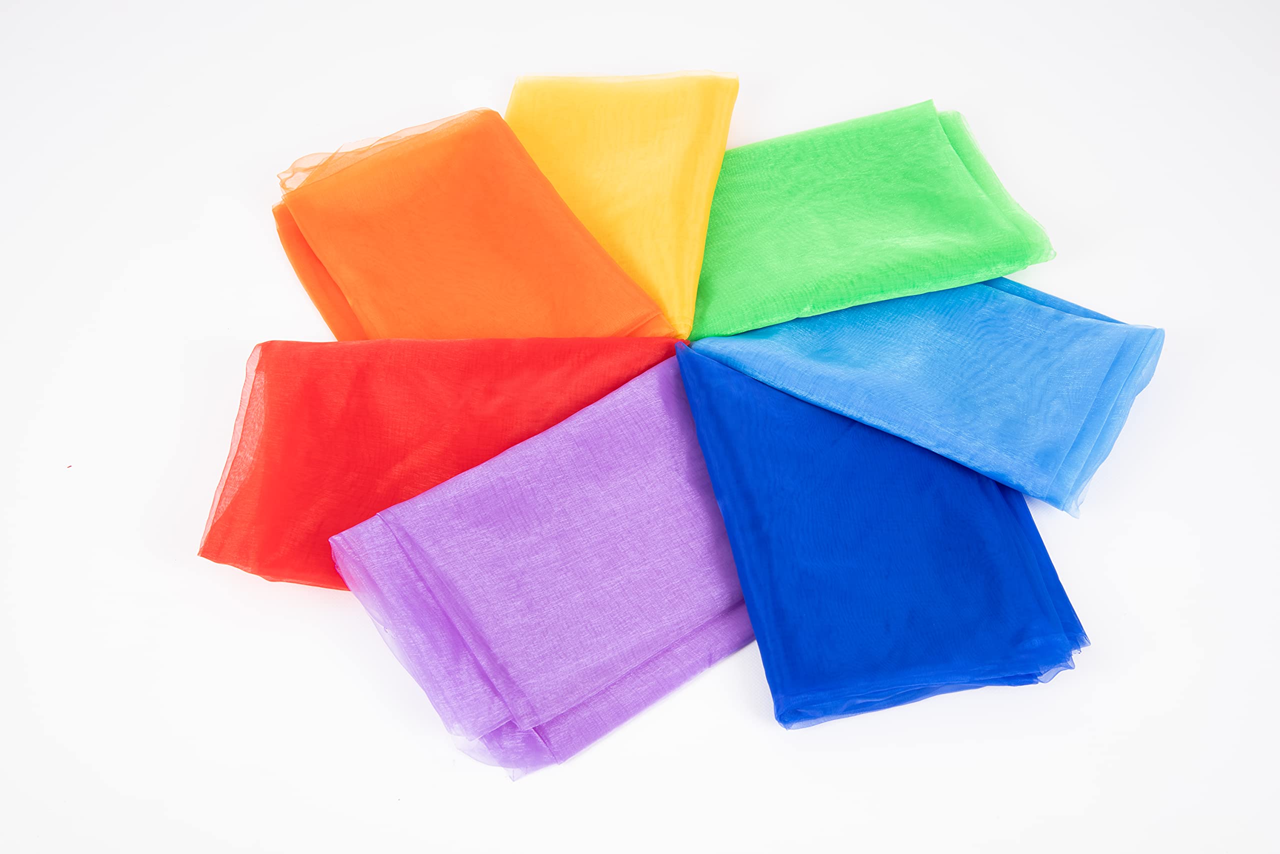 TickiT 74100 Organza Rainbow Pack, 7 Pieces