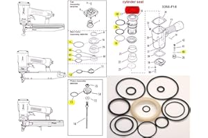XHBAN 402725 O ring Cylinder Seal Kit for Paslode Finish Nailer 3250 3200 3150