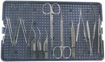 Amazon Co Jp 林刃物 Eset13 眼科用手術器具 13種類セット 滅菌トレー無 Health Personal Care